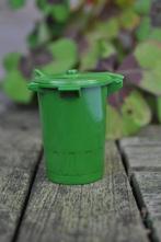Vintage Miniatuur Vuilnisbak Puntenslijper, Antiek en Kunst, Ophalen of Verzenden