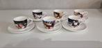 Set van 6 nieuwe espressokopjes Aldo Lanciano voor Nims, Verzamelen, Porselein, Kristal en Bestek, Nieuw, Ophalen of Verzenden