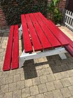 Picknicktafel, Ophalen, Gebruikt, Rechthoekig, Hout