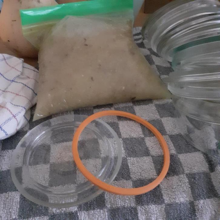 weckringen of deksels, Huis en Inrichting, Keuken | Servies, Gebruikt, Glas of Glazen, Overige stijlen, Glas, Ophalen