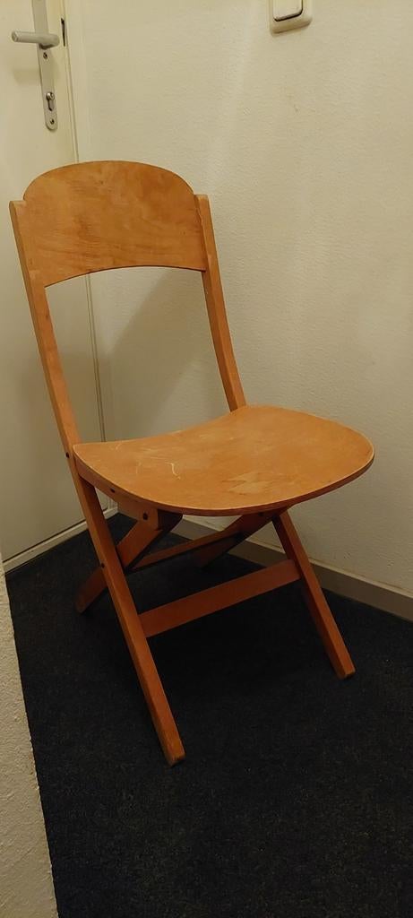 Klapstoel vintage, Ophalen