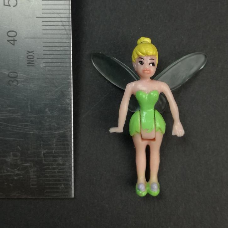DISNEY Peter Pan TINKERBELL figuurtje FAMOSA? Polly Pocket?, Verzamelen, Disney, Gebruikt, Beeldje of Figuurtje, Peter Pan of Pinokkio