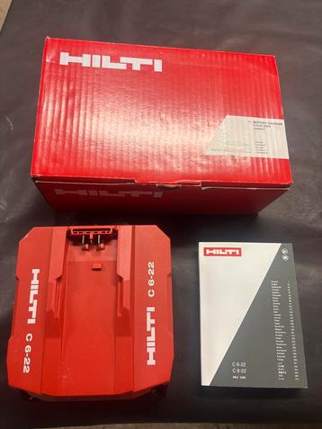 2 X HILTI SNEL LADER C6-22  NIEUW beschikbaar voor biedingen