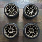 Rays Volk CE28N, brons, 18 inch, 5*114,3, 8,5J, 9,5J, Ophalen, 18 inch, Gebruikt, 255 mm