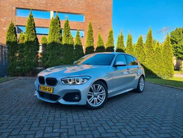 BMW 1-Serie 118i 136pk Aut 2017 Grijs M-Sport LCI Led 5-Drs beschikbaar voor biedingen