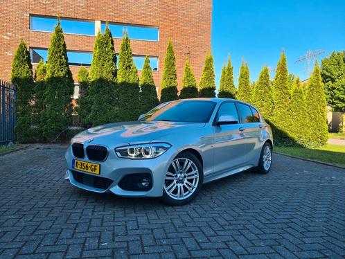 BMW 1-Serie 118i 136pk Aut 2017 Grijs M-Sport LCI Led 5-Drs, Auto's, BMW, Bedrijf, Te koop, 1-Serie, ABS, Achteruitrijcamera, Airbags