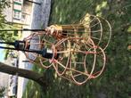 Hanglamp drie dubbel raster, Huis en Inrichting, Lampen | Hanglampen, Ophalen of Verzenden, Minder dan 50 cm