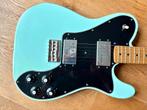 Fender Vintera 70s Tele Deluxe Road Worn Daphne Blue, Muziek en Instrumenten, Ophalen, Gebruikt, Solid body, Fender