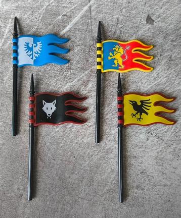 Bricks Middeleeuwse vlag NIEUW beschikbaar voor biedingen