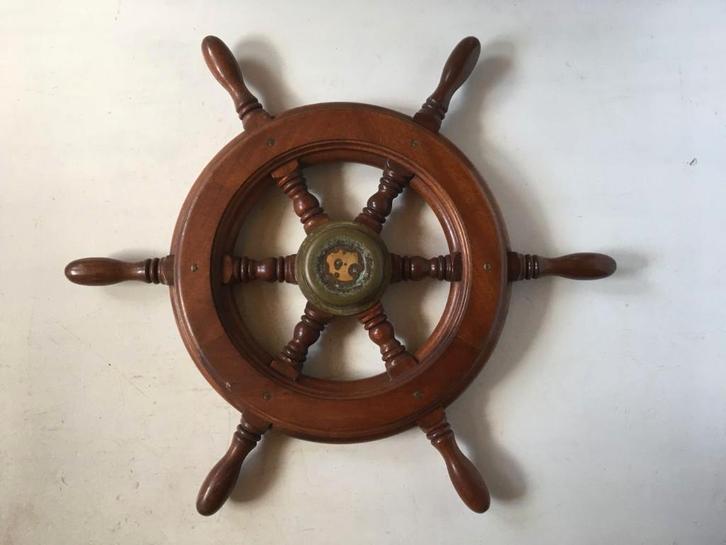 Roer scheepsroer in hout Dia 61 cm, Watersport en Boten, Bootonderdelen, Gebruikt, Dekbeslag, Zeilboot of Motorboot, Ophalen of Verzenden