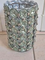 Handgemaakte Vaas van Nespresso Capsules, Ophalen of Verzenden, Minder dan 50 cm, Groen, Glas