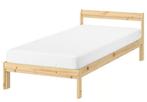 Neiden bedframe Ikea plus lattenbodem, Ophalen, 90 cm, Eenpersoons, Beige