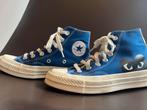 Converse x CDG Play Blauw High-Top EU 35, Gebruikt, Meisje, Schoenen, Ophalen of Verzenden