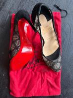 Louboutin heels lace black mt 40, Christian Louboutin, Zo goed als nieuw, Zwart, Pumps