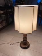 Vintage houten vloerlamp hoogte 93 cm, Ophalen, Gebruikt, 75 cm of meer