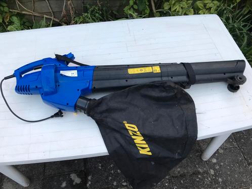 bladblazer en zuiger met opvangzak, Tuin en Terras, Bladblazers, Zo goed als nieuw, Elektrisch, Met opvangzak, Ophalen of Verzenden
