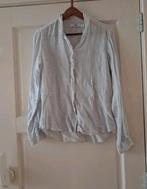 Blouse linnen Hope 38 lichtblauw, Kleding | Dames, Ophalen of Verzenden, Zo goed als nieuw, Maat 38/40 (M), Blauw