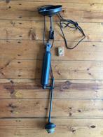 Koper brons hanglamp katrol pompcilinder armatuur aan touw, Huis en Inrichting, Lampen | Hanglampen, Ophalen of Verzenden, Gebruikt