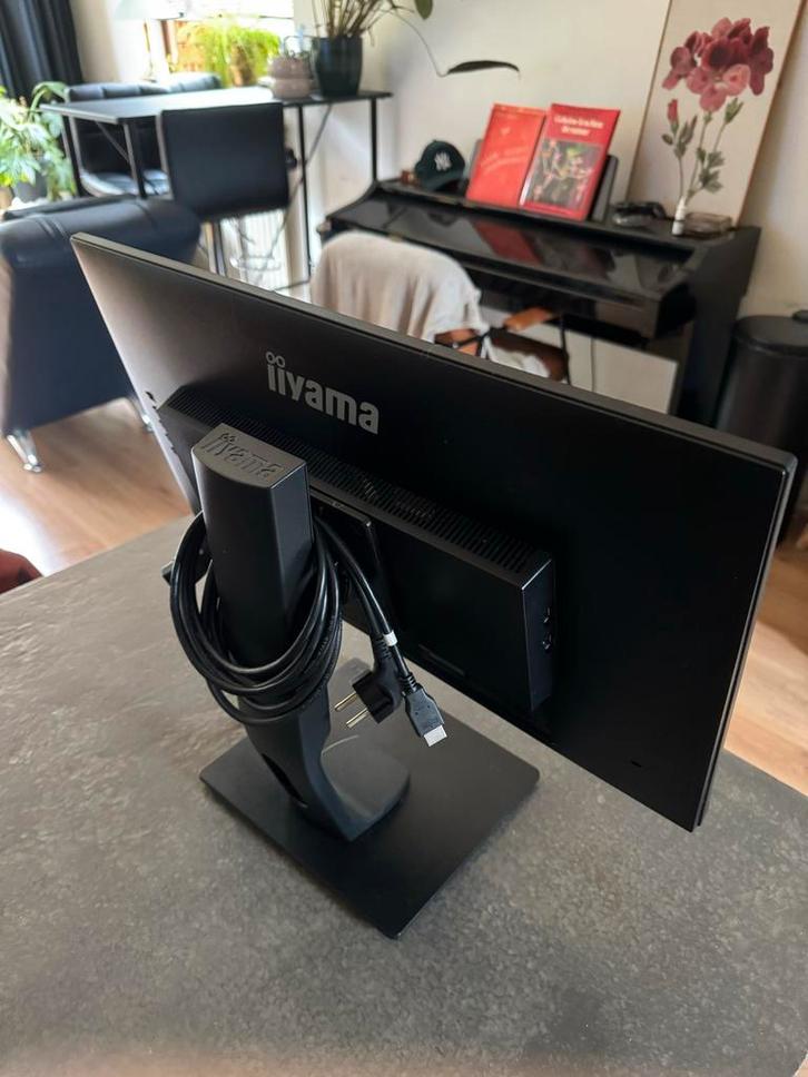 Iiyama ProLite XUB2494HSU - 24 inch monitor, Computers en Software, Monitoren, Zo goed als nieuw, 60 Hz of minder, DisplayPort