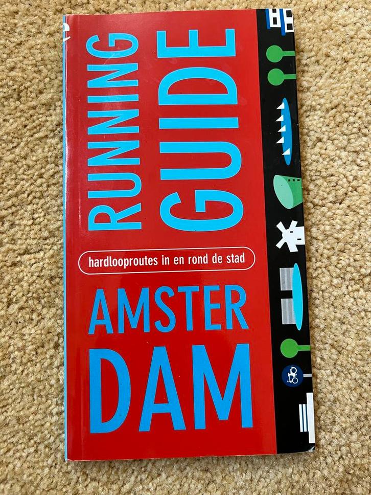 Running Guide Amsterdam - Hardlooproutes, Boeken, Hobby en Vrije tijd, Zo goed als nieuw, Overige onderwerpen, Ophalen of Verzenden