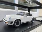 1:18 Porsche 911 Carrera 3.2 wit 1988 Autoart 78012 / JJTOP, Hobby en Vrije tijd, Modelauto's | 1:18, Ophalen of Verzenden, Zo goed als nieuw