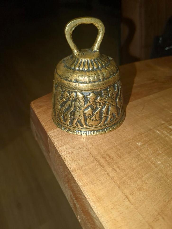 Antieke Peerage Bel (voor 1940) - Zonder Belletje, Antiek en Kunst, Antiek | Koper en Brons, Ophalen of Verzenden