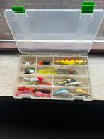 4 boxen met roofvis spullen, Watersport en Boten, Ophalen of Verzenden, Zo goed als nieuw, Overige typen