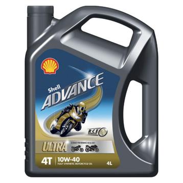 4L | 4T 10W40 Shell Advance Ultra 10W40 - 100% Synthetic  beschikbaar voor biedingen