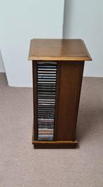 Cd meubel eiken hout zonder cd's, Ophalen, Zo goed als nieuw, Hout, Cd's