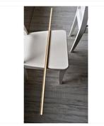 gordijnrail U rail creme/kunststof/ 1.12 m/zonder runners, Ophalen, Gebruikt, 100 tot 150 cm, 100 tot 150 cm