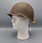 US WWII M1 Fixed Loop Helmet w/ Capac Liner, Amerika, Ophalen of Verzenden, Helm of Baret, Landmacht