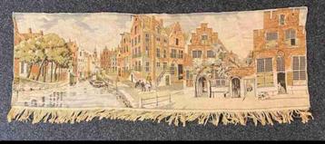Prachtig wandkleed Amsterdamse gracht 168/65 beschikbaar voor biedingen