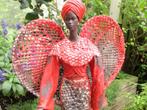 BB.Design - Powertex Engel Sclupture - Afrikaanse Engel, Ophalen of Verzenden, Nieuw