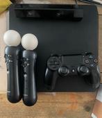 Playstation 4 500GB (Incl Dualshock, camera en Move Control), Spelcomputers en Games, Ophalen of Verzenden, Met 1 controller, Slim