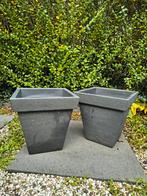 Plastic plantenbakken, Tuin en Terras, Bloembakken en Plantenbakken, Kunststof, Gebruikt, Minder dan 30 cm, Rond