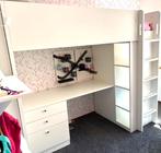 Halfhoogslaper ikea 90x200 wit, Ophalen, Gebruikt, Halfhoogslaper