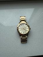 Armani herenhorloge - goudkleurig - nieuw, Sieraden, Tassen en Uiterlijk, Horloges | Dames, Ophalen of Verzenden, Nieuw, Staal