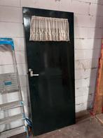 Deur met glas, Doe-het-zelf en Verbouw, Deuren en Horren, Ophalen, Gebruikt, Binnendeur, Glas