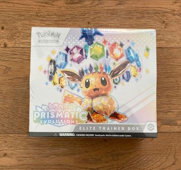 Pokémon TCG- Prismatic Evolutions Elite Trainer Box *SEALED* beschikbaar voor biedingen