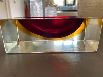 Murano glasblok - glasobject beschikbaar voor biedingen