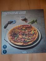 Pizza baksteen met houder-Gusta, Tuin en Terras, Ophalen, Nieuw