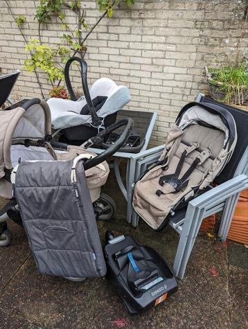 Mutsy Evo kinderwagen complete 3-in-1 set, voor 0-4 jaar 