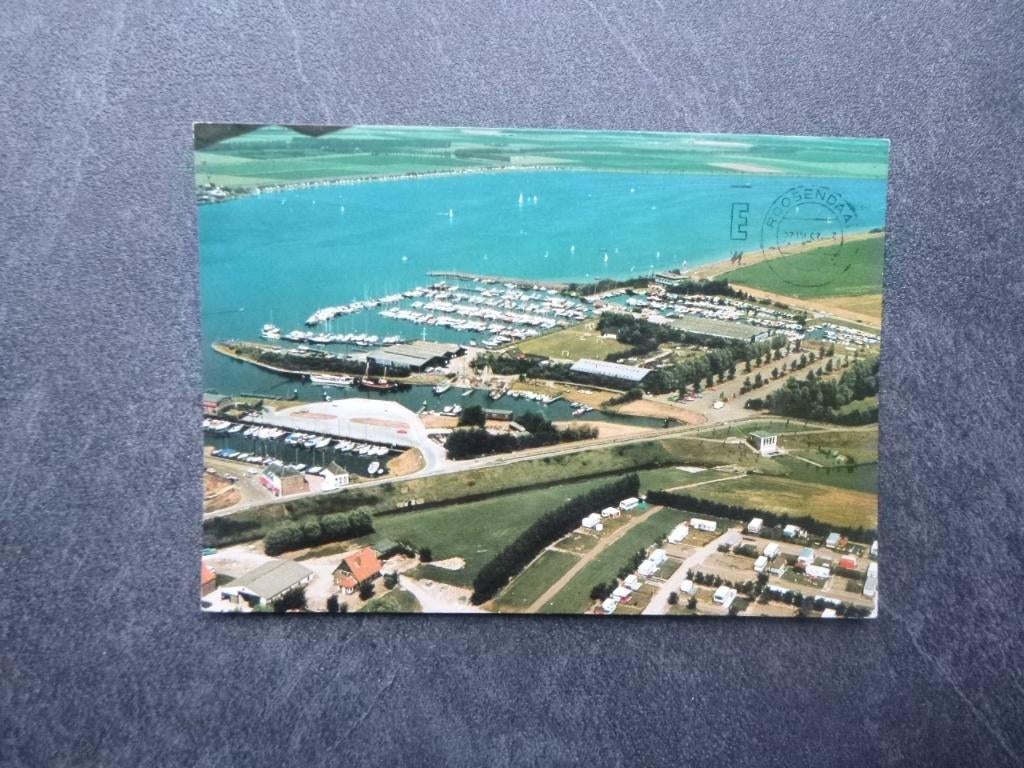 Wolphaartsdijk, luchtfoto 1981, Verzenden, 1980 tot heden, Gelopen, Noord-Brabant