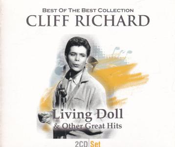 	Te koop 2cdbox cliff richard & the shadows (living doll beschikbaar voor biedingen