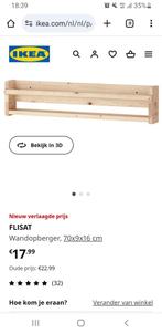 Ikea flisat wandopberger, Nieuw, Ophalen of Verzenden