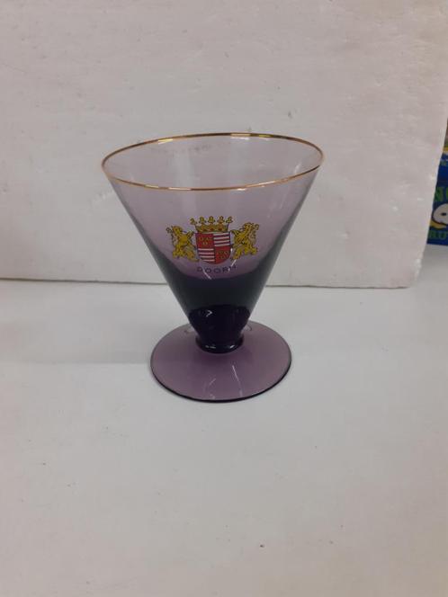Carnaval - Kristalunie - K6 - glas met het wapen van Doorn, Antiek en Kunst, Antiek | Glas en Kristal, Ophalen of Verzenden