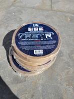 4 rollen VAST-R Dubbelzijdig tape 2,5cm breed (=50m), Overige materialen, Nieuw, 15 m² of meer, Ophalen