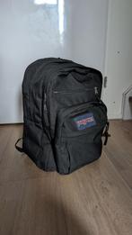JanSport Rugzak Zwart - Laptopvak, Overige merken, Gebruikt, 25 tot 40 cm, Ophalen of Verzenden