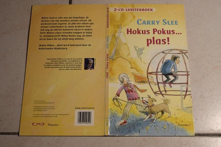 Luisterboek Hokus Pokus… plas! / Carry Slee 2 cd's, Boeken, Luisterboeken, Cd, Kind, Ophalen of Verzenden
