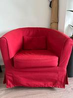 Tullsta fauteuil IKEA Rood, Huis en Inrichting, Fauteuils, Ophalen, Minder dan 75 cm, Zo goed als nieuw, 75 tot 100 cm